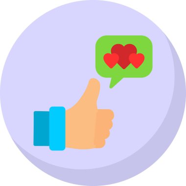 düz biçimli geri besleme müşteri simgesi gibi