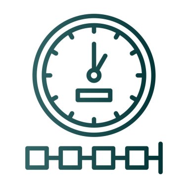 vektör izleme simgesi illüstrasyonu