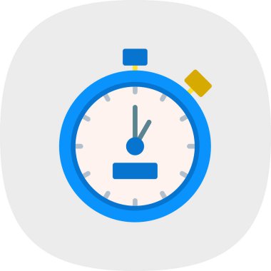 Kronometre simgesi çizimi 