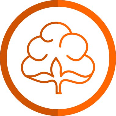 Ağaç. Web simgesi basit illüstrasyon