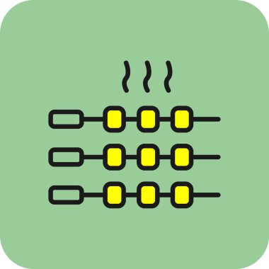 İş için Web simgesi. Vektör çizim