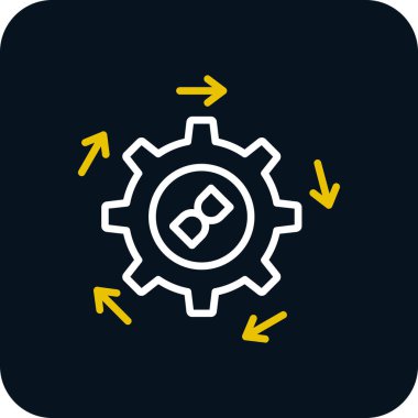 vektör ayarı simgesi, vektör tasarımı