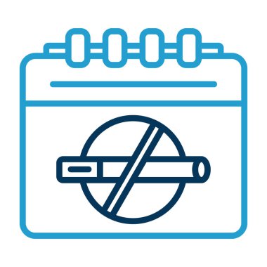 Takvim simgesi, vektör illüstrasyonu basit tasarım