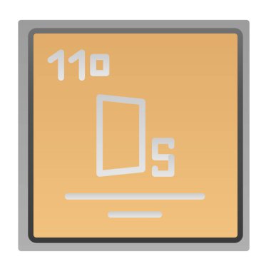 Modern bir simgenin vektör illüstrasyonu