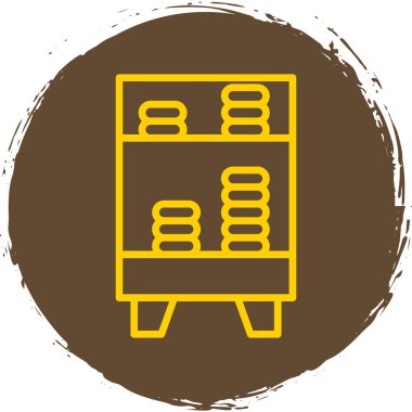 Modern bir simgenin vektör illüstrasyonu