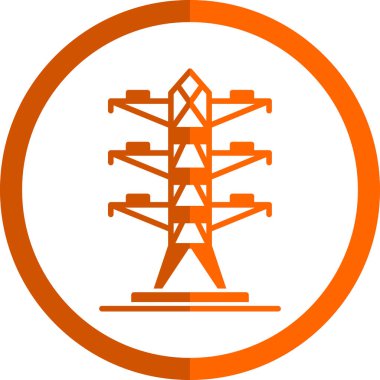 Güç simgesinin vektör illüstrasyonu