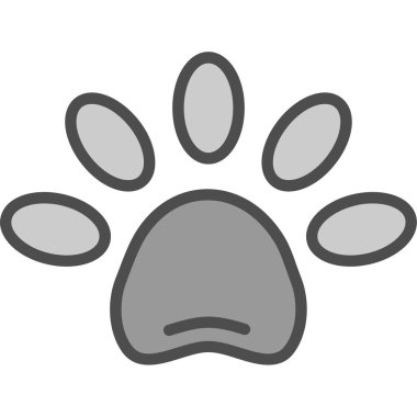 Web simgesi pençe, illüstrasyon vektör