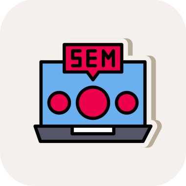 Vektör çizimi. seo simgesi. koleksiyon.