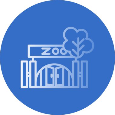 Modern yapı simgesinin vektör illüstrasyonu