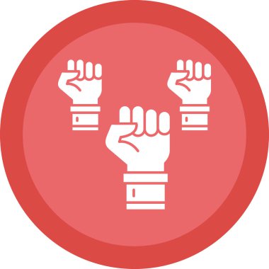 vektör modern düz daire simgesi