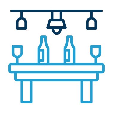 Vektör illüstrasyonu, simge ögesi biçimi