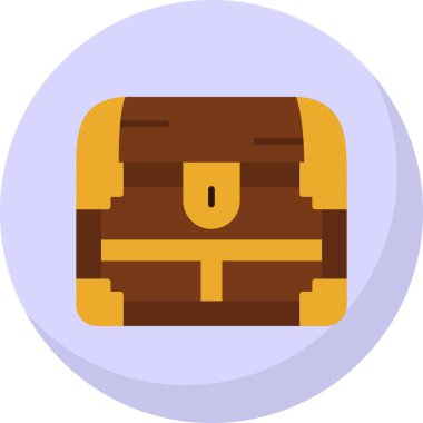 Ekmek fırını yemek simgesi düz stil