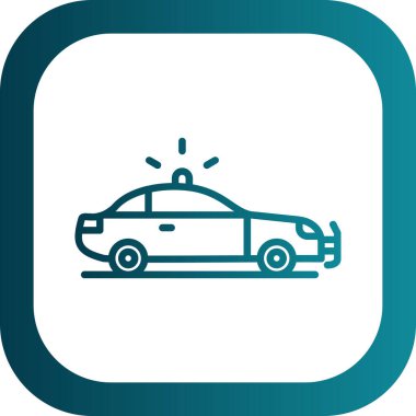 Araba, uygulama veya otomotiv için vektör simgesi tasarımı