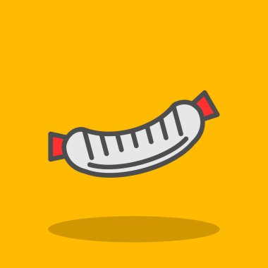 Vektör illüstrasyonu, simge ögesi arkaplanı