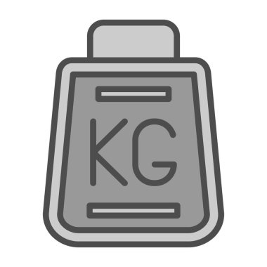 pil vektör simgesi. Arka planda izole edilmiş basit illüstrasyon.