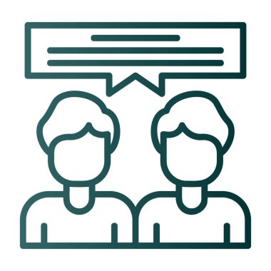 insanlar simge vektör illüstrasyonu