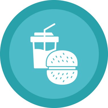 Gıda simgesinin vektör illüstrasyonu