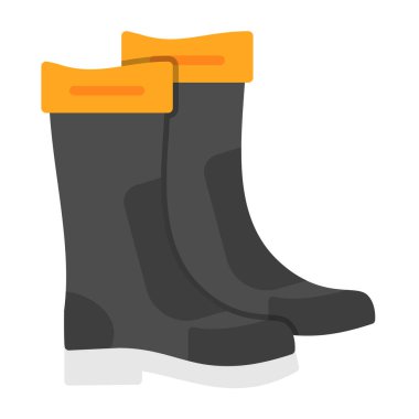 Welly bot simgesi, vektör illüstrasyon tasarımı