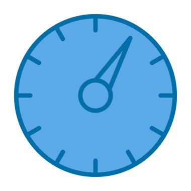 hız test simgesi vektör çizimi 