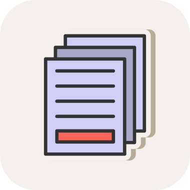 dosya biçimi vektör simgesi