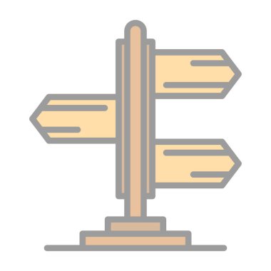 Yol işaretleri. Web simgesi