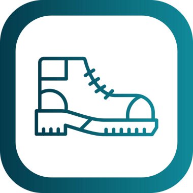 Yürüyüş çizimi simgesi, vektör illüstrasyonu