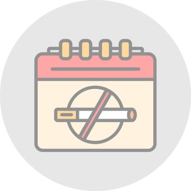 Takvim simgesi, vektör illüstrasyonu basit tasarım