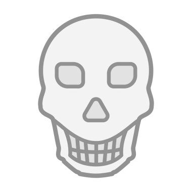 İnsan kafatası simgesi, özet biçimi