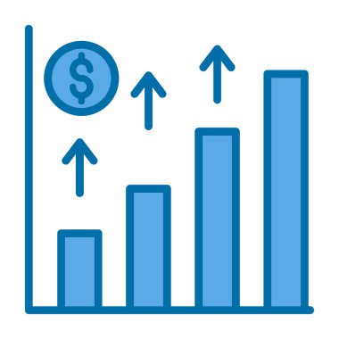 Dolar simgesi vektör illüstrasyonu