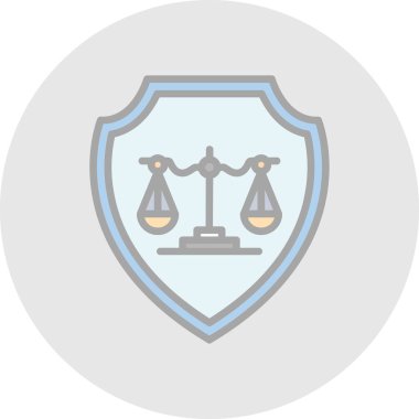 Modern simgenin vektör illüstrasyonu