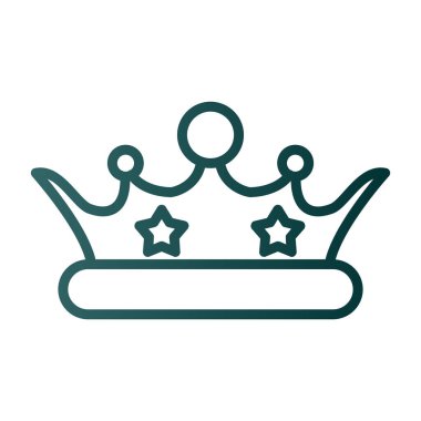 Kraliyet taç vektör illüstrasyon tasarımı