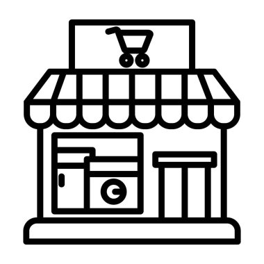 simge vektör illüstrasyonunu sakla