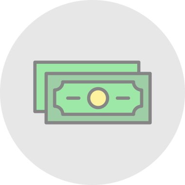 para düz renkli vektör simgesi