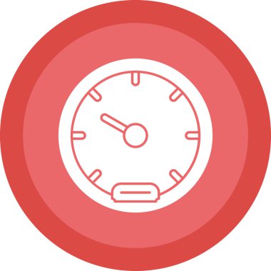 basit hız göstergesi simgesi, vektör çizim