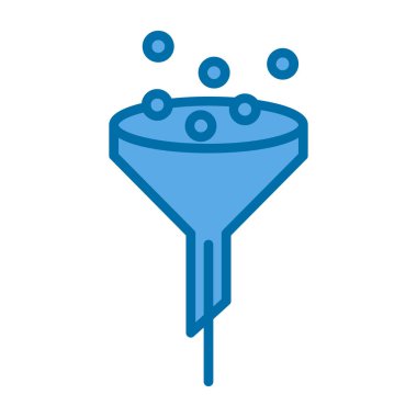 huni simgesi vektörü. Düz çizgi sembolü. renk kontur sembolü.