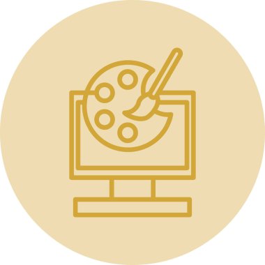 Gıda simgesinin vektör illüstrasyonu