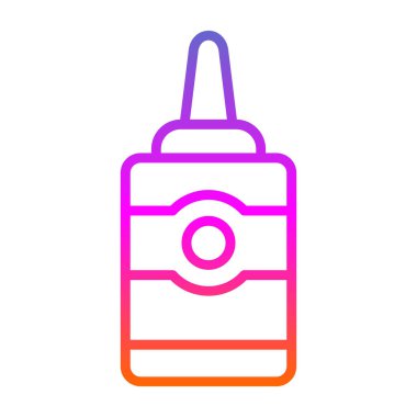 Yapıştırıcı ağ simgesi, vektör illüstrasyonu 