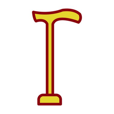 Altın harfli. Beyaz arka planda.