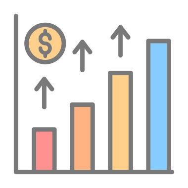 İş simgesinin vektör illüstrasyonu