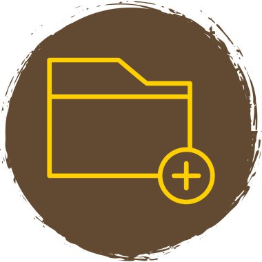 düz biçimli dosya dizini simgesi 