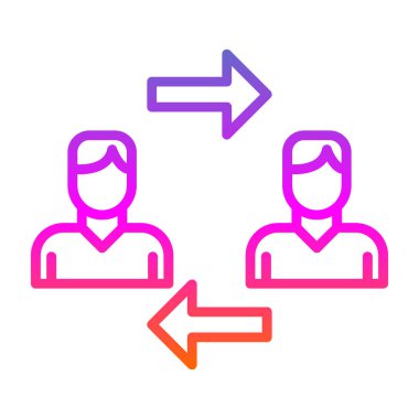 kullanıcı. Web simgesi basit illüstrasyon