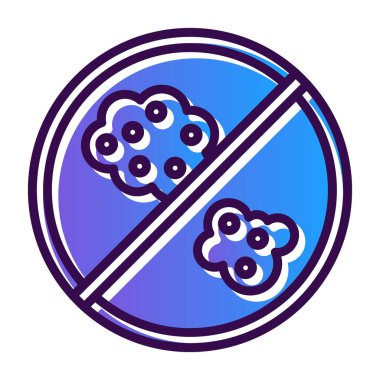 dur işareti vektör illüstrasyonu