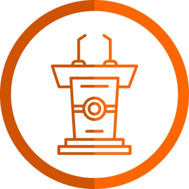 Fener simgesinin vektör illüstrasyonu