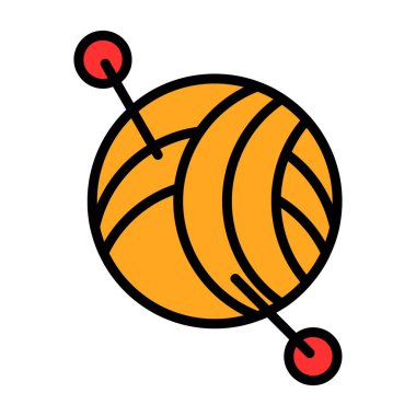 Top. Web simgesi basit illüstrasyon