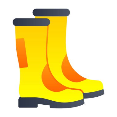 Welly bot simgesi, vektör illüstrasyon tasarımı