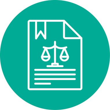 yasal belge vektör çizim tasarımı 