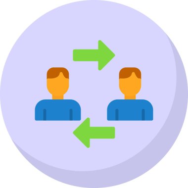 Bir adamın vektör illüstrasyonu