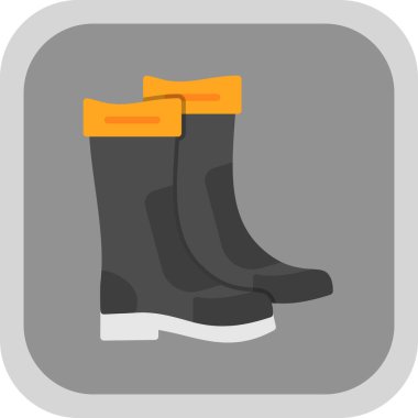 Welly bot simgesi, vektör illüstrasyon tasarımı