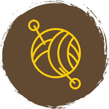 Bir kahve simgesinin vektör çizimi