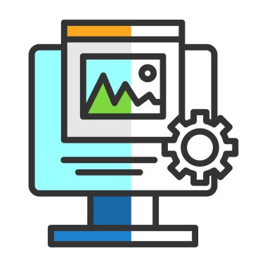 dişli bilgisayar monitörü